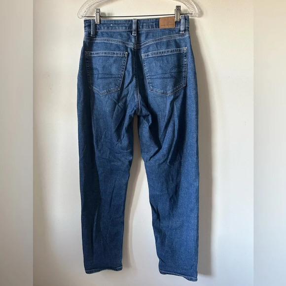 American Eagle Blue Mom Jeans - Picture 2 of 5